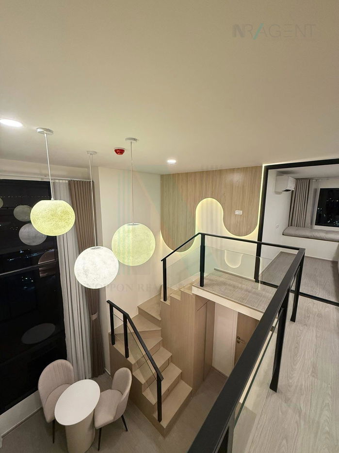 picture 🔺 For Rent Condo ORIGIN PLUG & PLAY RAMKHAMHAENG TRIPLE STATION Building 1, Floor 20,Duplex, Room size 48 sqm - 2/8