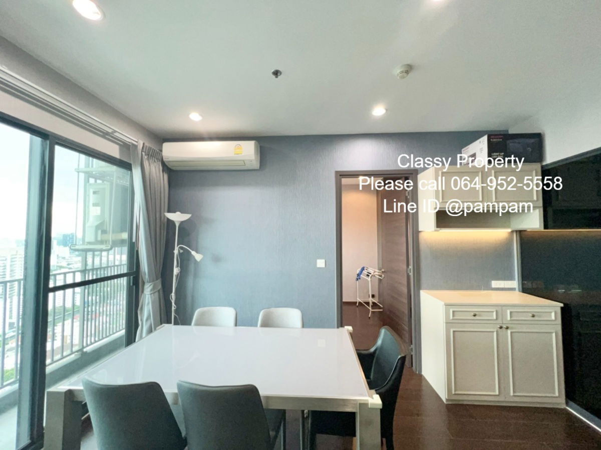 รูป *** ให้เช่าคอนโด : ซี เอกมัย 2 ห้องนอน ห้องสวย ชั้นสูง เฟอร์ครบ  ราคาพิเศษ 36,000 บาท จอดรถได้ 2 คัน (C Ekkamai) *** - รูปที่ 9/19