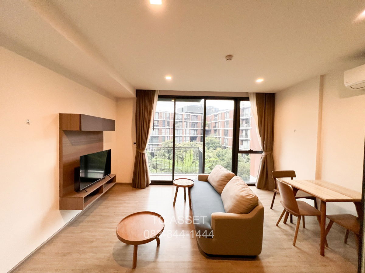 รูป 📍For Rent! Mori Haus 1 ห้องนอน 1 ห้องน้ำ 46.26 ตรม ชั้น 5 วิวสระและวิวสวน แต่งครบ มีอ่างอาบน้ำ 📍เพียง 29,000บาท/เดือน - รูปที่ 2/16