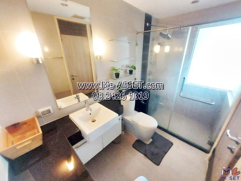 รูป ให้เช่าคอนโดพร้อมอยู่ | ชั้น 34 วิวพาโนรามา | ใกล้จุฬา มหิดล พญาไท MBK | 61.89 ตร.ม. - รูปที่ 7/21