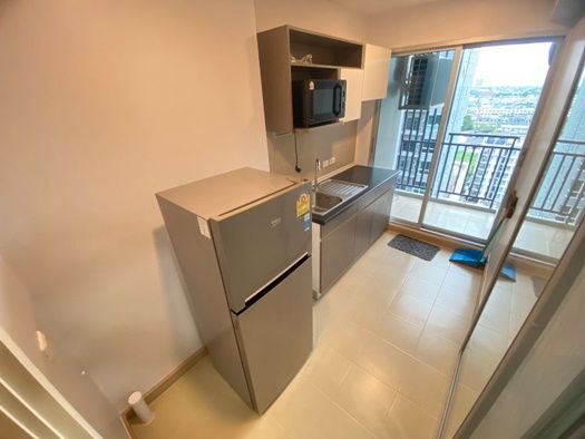 รูป ห้องว่างให้เช่า Supalai Veranda Phasi Charoen Station ชั้น 15 เฟอร์นิเจอร์มีให้ครบ  โทร. 087-556-4977📞 - รูปที่ 7/11