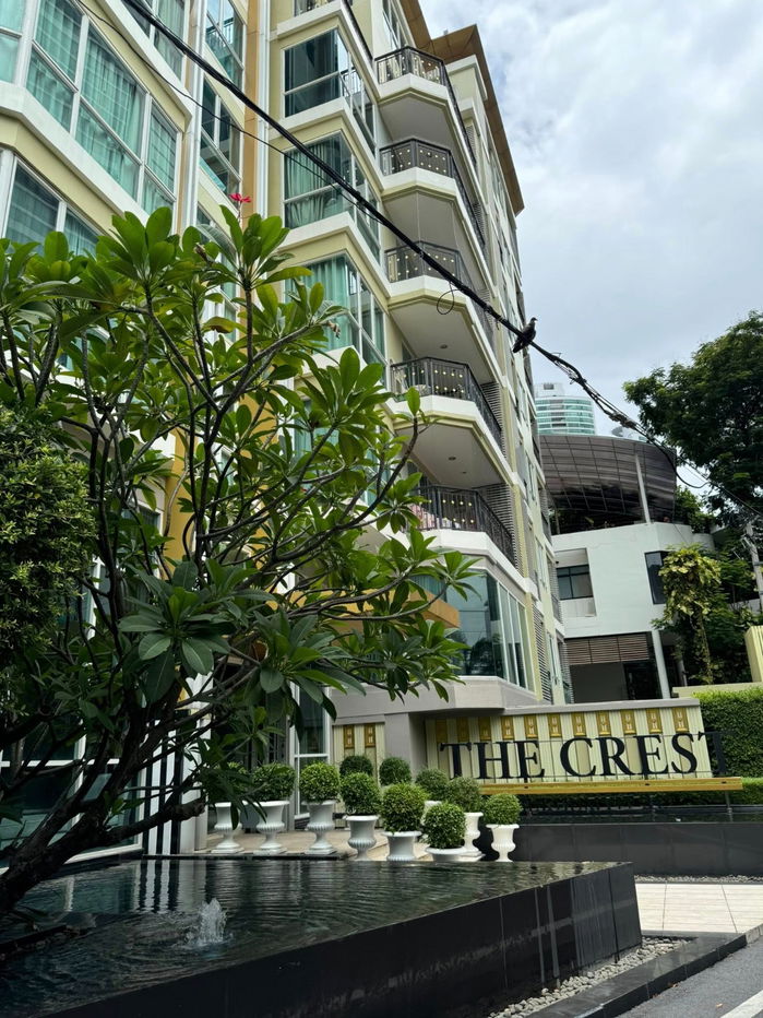 picture 🟢For Sale🟢The Crest Sukhumvit24, beautiful room, fully furnished, 📱ADD LINE @nathong97 (reply ⚡ 24 Hr) P553 - 9/10
