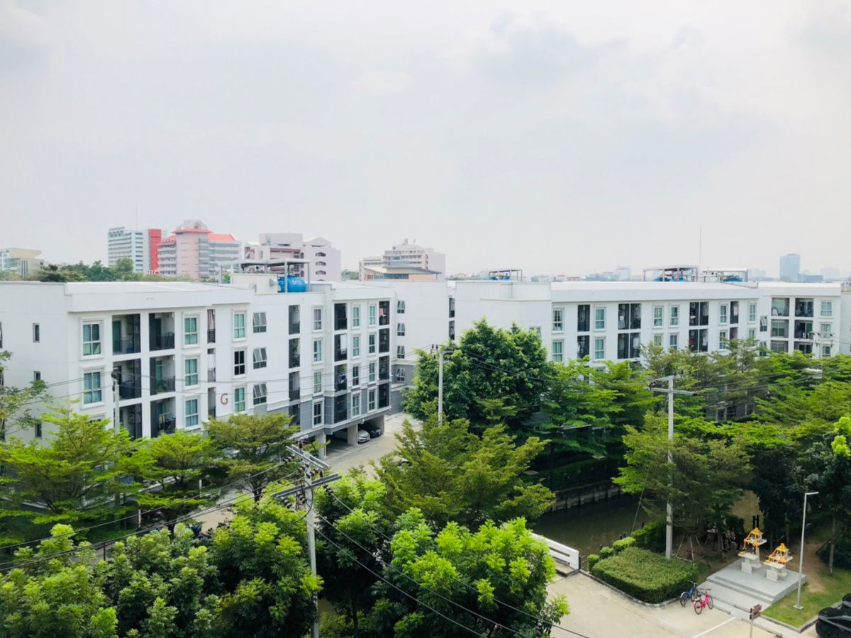 รูป ให้เช่าห้องพร้อมอยู่ ที่พลัมคอนโด แจ้งวัฒนะ เฟส3 เฟอร์+เครื่องใช้ไฟฟ้าครบ+เครื่องซักผ้า - รูปที่ 10/11