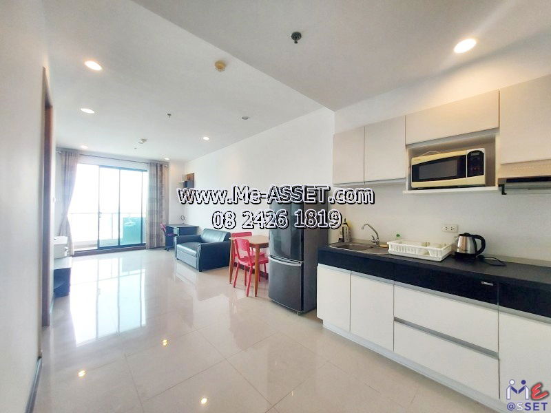รูป ให้เช่าคอนโดพร้อมอยู่ | ชั้น 34 วิวพาโนรามา | ใกล้จุฬา มหิดล พญาไท MBK | 61.89 ตร.ม. - รูปที่ 3/21