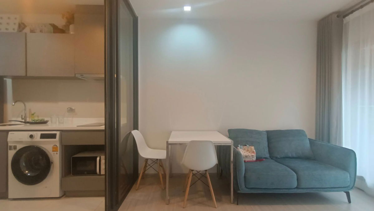 picture Life Asoke Hype Condo Phra Ram 9 for rent 1 Bedroom , 1 Working room-Living room, 1 Kitchen, 1 Bathroom ライフ アソークハイプ near MRT Rama 9 - 4/8