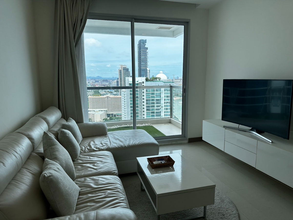 picture for rent condo The Palm wongamat baeach front pattaya 2 Bed 2 bath hight floor (S03-2077) - 8/19
