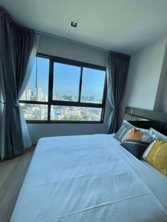 picture WS1522 🏙️ For rent Ideo Rama 9 - Asoke, beautiful room, unblocked view, near MRT Rama 9, only 22,000 baht/month - 5/7