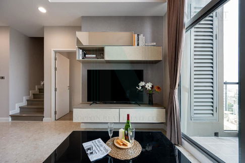📌 For Sell Condo THE CREST SUKHUMVIT 34 Building 1, Floor 12,Duplex 2 bed room, Room size 98 sqm
