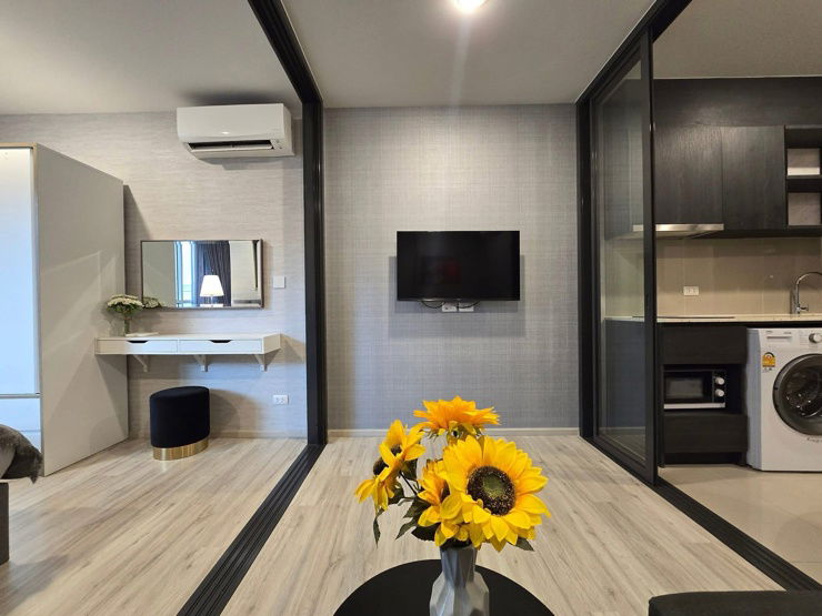 picture XT Huaikhwang (1Bed 1Bath) Full furnished 30 Sqm. Rent 17,000/month▫️Line: @sanhaproperty📲095-6922871 - 4/12