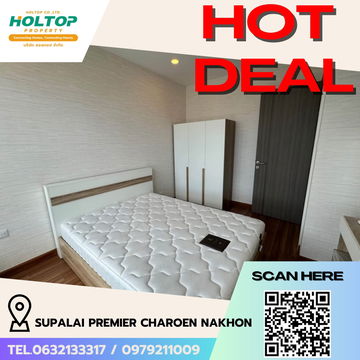 #R5231  ให้เช่าคอนโด Supalai Premier Charoen Nakhon 