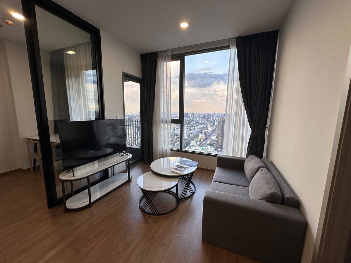 picture For rent CLOUD Thonglor Phetchaburi (1bed+) 1 bedroom, 1 bathroom, 1 extra room, 38 sqm. fully furnished. - 1/11