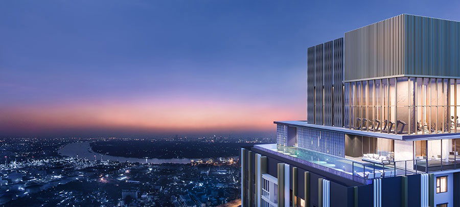 รูป ให้เช่า คอนโด Life Sukhumvit 62 ใกล้ BTS บางจาก ใกล้ทางด่วนเฉลิมมหานครฯ 1 ห้องนอน 30 ตร.ม. แต่งครบ ชั้น 20 วิวโค้งน้ำเจ้าพระยา - รูปที่ 13/13