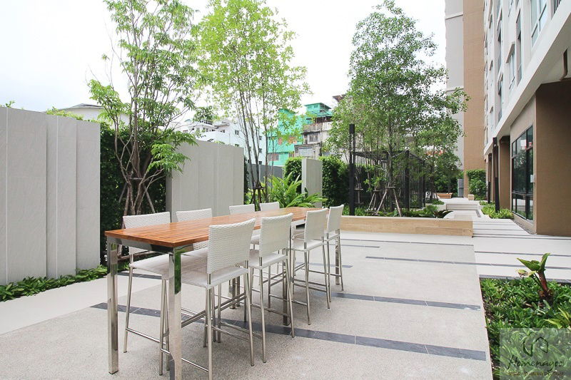 รูป เช่า 1 ห้องนอน ห้องมุมในสุด ชั้น8 ทิศเหนือ พร้อมที่จอดรถ Niche Mono  37.5 ตรม.สุขุมวิท-ปู่เจ้า (Niche Mono Sukhumvit-Puchao) - รูปที่ 26/28