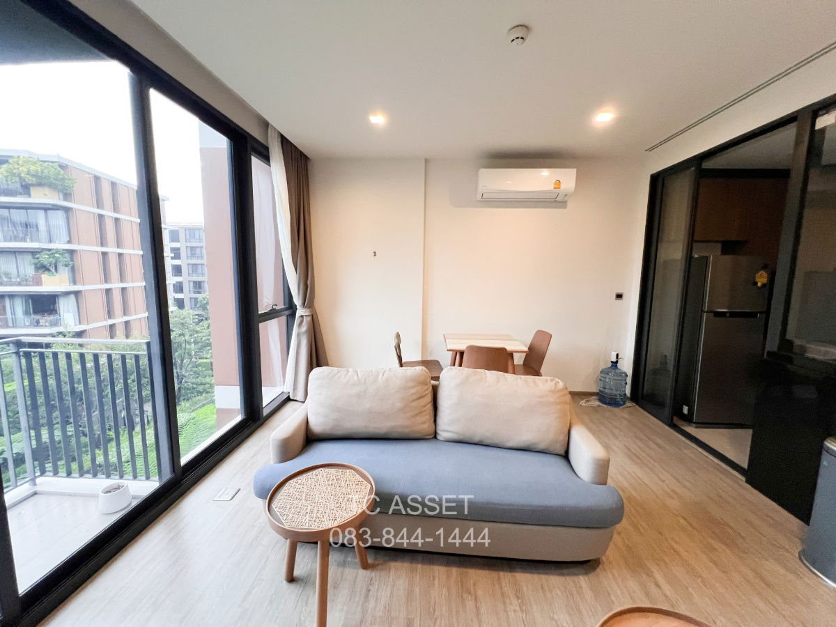 รูป 📍For Rent! Mori Haus 1 ห้องนอน 1 ห้องน้ำ 46.26 ตรม ชั้น 5 วิวสระและวิวสวน แต่งครบ มีอ่างอาบน้ำ 📍เพียง 29,000บาท/เดือน - รูปที่ 3/16