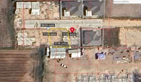 Land for sale, Nong Hong, Phan Thong, Chonburi, 80.9 sq m, near Amata Nakorn Industrial Estate, Phase 8, 9, 10