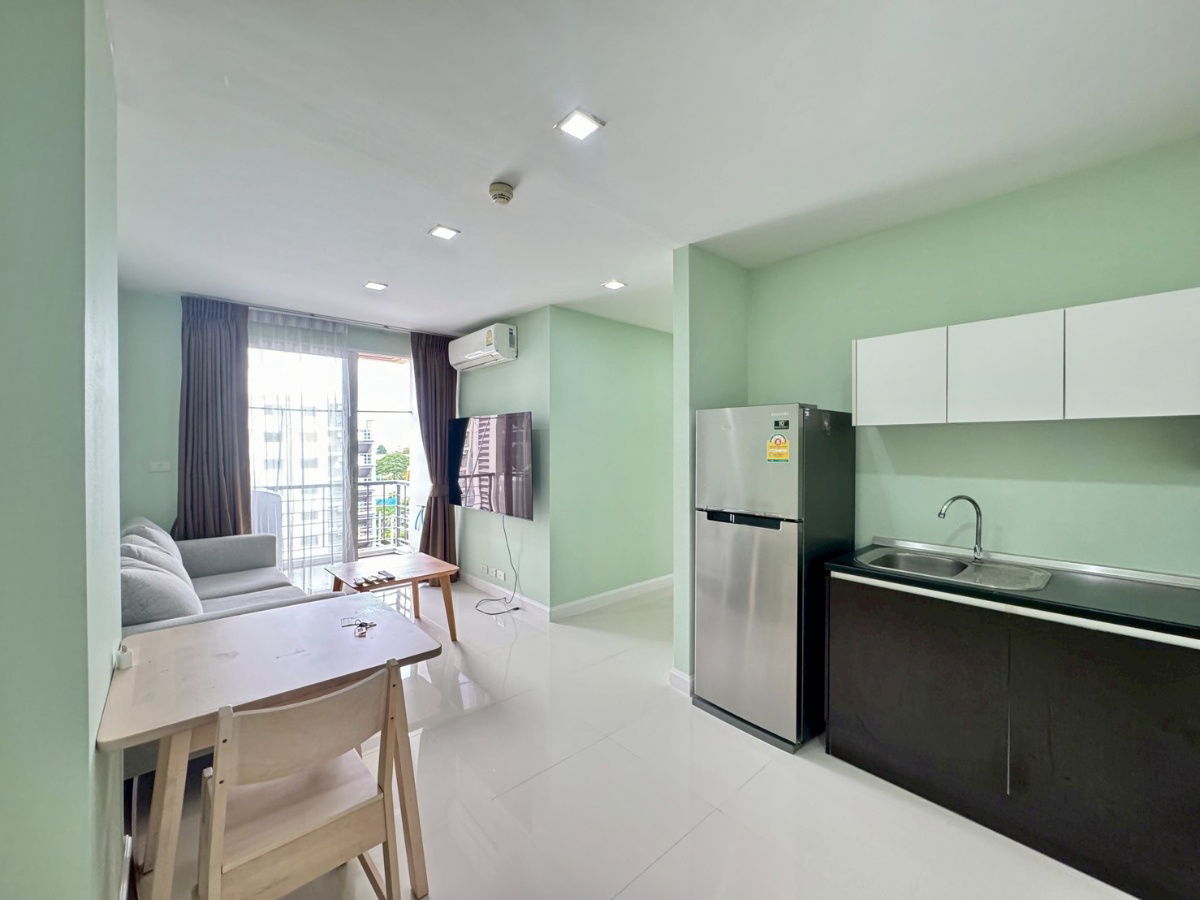 รูป 📍คอนโดแอร์ลิงค์เรสซิเดนซ์ 2 ห้องนอน 2 ห้องน้ำ 🫶🏻🐱 ห้องนี้ petfriendly + ทีวี 65 นิ้ว วอลล์เปเปอร์ใหม่ 📺✨ - รูปที่ 3/11
