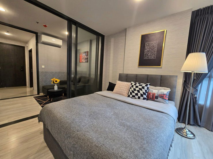 picture XT Huaikhwang (1Bed 1Bath) Full furnished 30 Sqm. Rent 17,000/month▫️Line: @sanhaproperty📲095-6922871 - 1/12