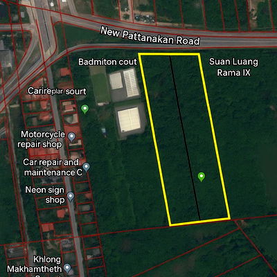 Land for sale Ramkhamhaeng University 2 : LAND PLOT NEAR SUSANLUANG RAMA IX-NEW PATTANAKARN ROAD FOR SALE