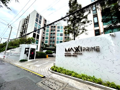 ขายคอนโด : ขายคอนโด Maxxi Prime รัชดา-สุทธิสาร ชั้น 6 วิวสระว่ายน้ำ 28.07 ตร.ม ใกล้MRT สุทธิสารเพียง 450 ม. ห้องสวย พร้อมอยู่ ใกล้ตลาดห้วยขวาง