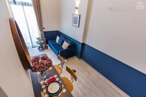 🔺 ให้เช่าคอนโด เดอะ ไลน์ สุขุมวิท 101 อาคาร 1 ชั้น 37 Duplex ขนาด 42 ตรม ใกล้ รร.พิพัฒนา