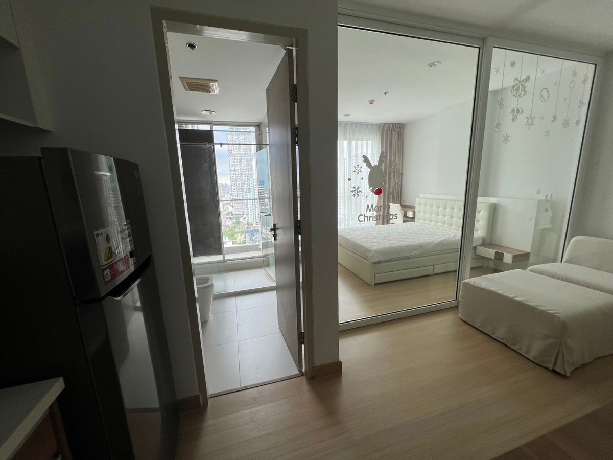 รูป (ว่าง1สิงหาคม68)ให้เช่าThe Hotelรัตนาธิเบศน์ - 1นอน 1น้ำ 33ตรม. ชั้น18 - Line:@hac55 - รูปที่ 9/15