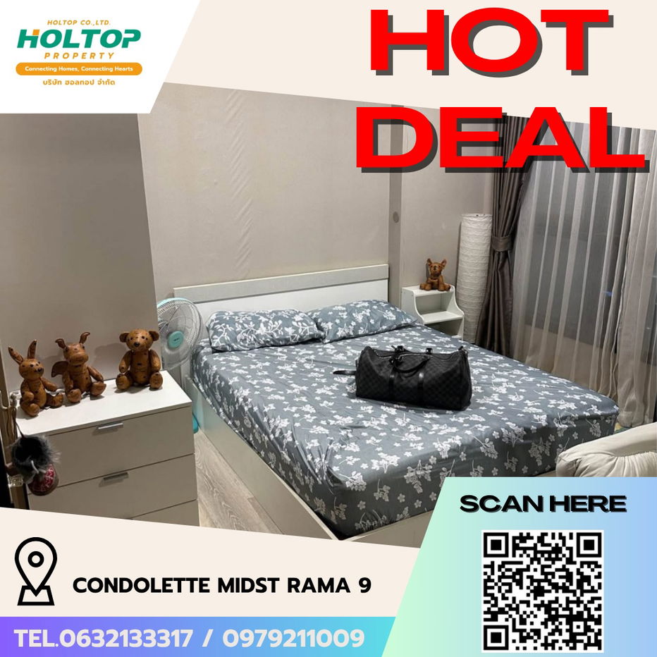 picture #R5221  Condo for rent Condolette Midst rama 9  - 1/11