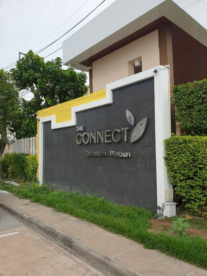 picture For sale: 2-storey townhouse, The Connect 22, Ram Intra-Min Buri, 3 bedrooms, 2 bathrooms, 2 parking spaces - 1/21