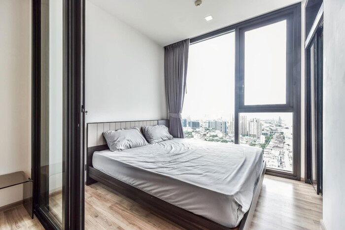 รูป 💥💥ให้เช่าคอนโด The Line Jatujak-Mochit 1BED 26.5 ตร.ม.ชั้น 33 แต่งครบ ติด BTS หมอชิต และ MRT จตุจักร พร้อมอยู่!! LINE: @atfirm💥💥 - รูปที่ 4/10