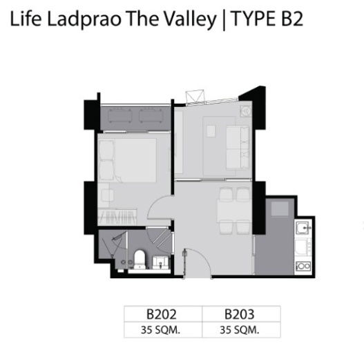 รูป ให้เช่า Life Ladprao Valley คอนโดหรูใจกลางห้าแยกลาดพร้าว ติด BTS & ห้าง พร้อมอยู่! - รูปที่ 14/15