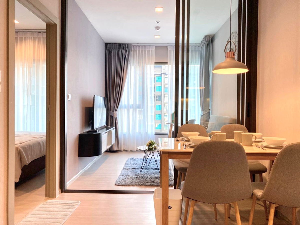 รูป 🔥 ห้องมุม 1 Bed Plus ใช้พื้นที่คุ้ม ทั้งอยู่ และได้ทั้งทำงาน Life asoke rama9 🔥 - รูปที่ 5/10