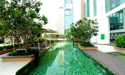 คอนโดให้เช่า : 🔺 ให้เช่าคอนโด วิลล่า สาทร อาคาร 1 ชั้น 11 1 ห้องนอน ขนาด 45.00 ตรม ใกล้ SENA FEST