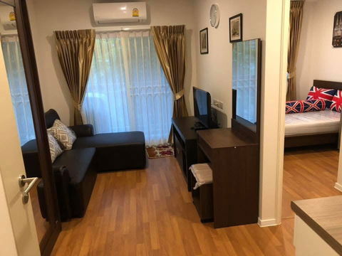 🟢For Sell🟢Lumpini Place Bangna, beautiful room, fully furnished, 📱ADD LINE @nathong97 (reply ⚡ 24 Hr) P545