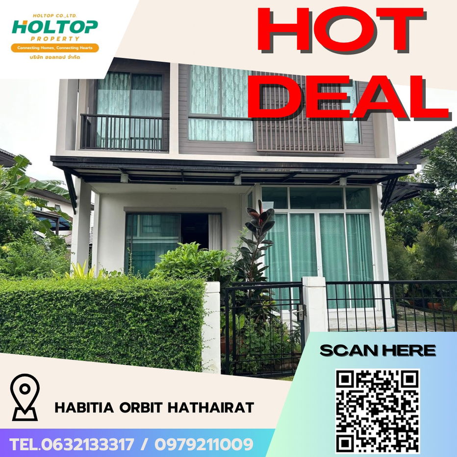 รูป #R5222 ให้เช่าบ้าน Habitia Orbit Hathairat - รูปที่ 1/23