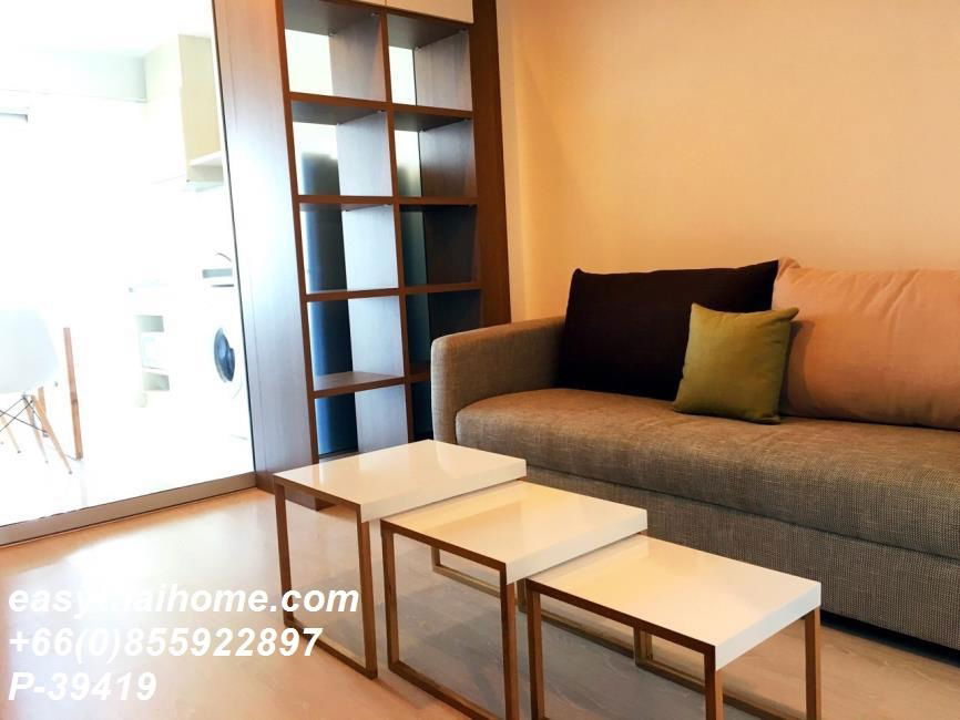 รูป P-39419 ให้เช่า คอนโด ริทึ่ม สาทร-นราธิวาส Thung Maha Mek, Sathon, Bangkok พร้อมอยู่ ราคาถูก Line Id: @easythaihome 085-592-2897 - รูปที่ 6/8