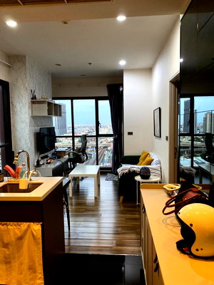 ขายคอนโด : WYNE Sukhumvit (วายน์ สุขุมวิท)   ขนาด 35 ตร.ม. ห้องมุม