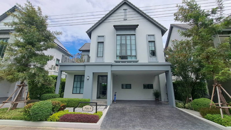 ขายบ้านเดี่ยว : บ้านเดี่ยว สไตล์ Modern Farmhouse สราญสิริ ประชาอุทิศ 90