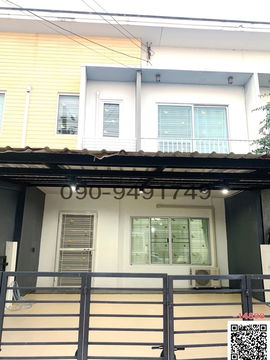 เช่า ทาวน์โฮม 2 ชั้น The Connect 20  ใกล้รถไฟฟ้า สถานีสะพานใหม่