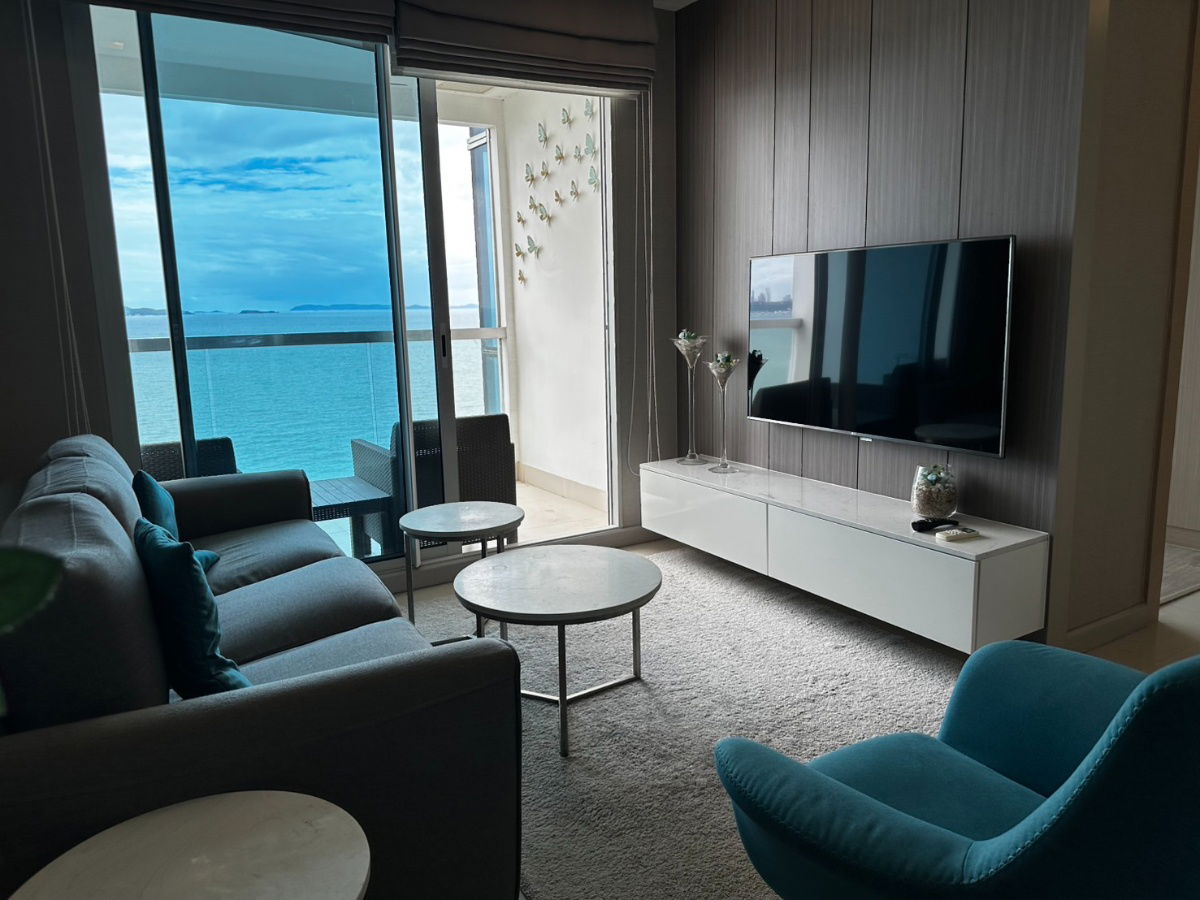 รูป ให้เช่าคอนโด The Palm Wongamat Beach Front พัทยา เฟอร์นิเจอร์ครบ (S03-2076) - รูปที่ 2/19
