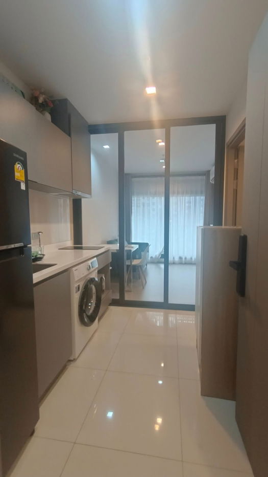 picture Life Asoke Hype Condo Phra Ram 9 for rent 1 Bedroom , 1 Working room-Living room, 1 Kitchen, 1 Bathroom ライフ アソークハイプ near MRT Rama 9 - 6/8