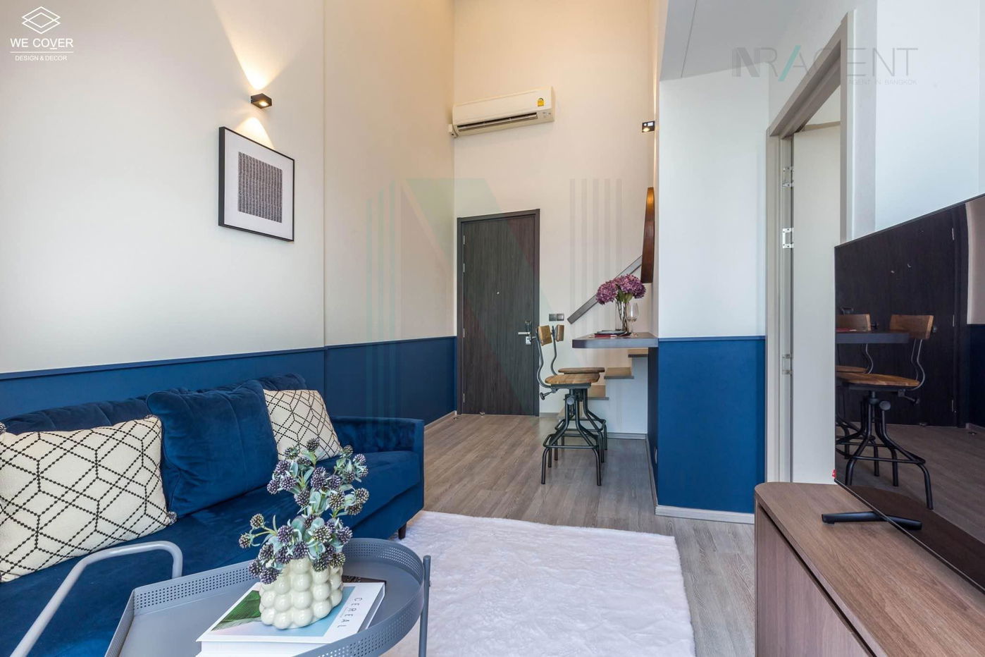 รูป 🚩 ให้เช่าคอนโด เดอะ ไลน์ สุขุมวิท 101 อาคาร 1 ชั้น 37 Duplex ขนาด 42 ตรม ใกล้ รร.พิพัฒนา - รูปที่ 5/8