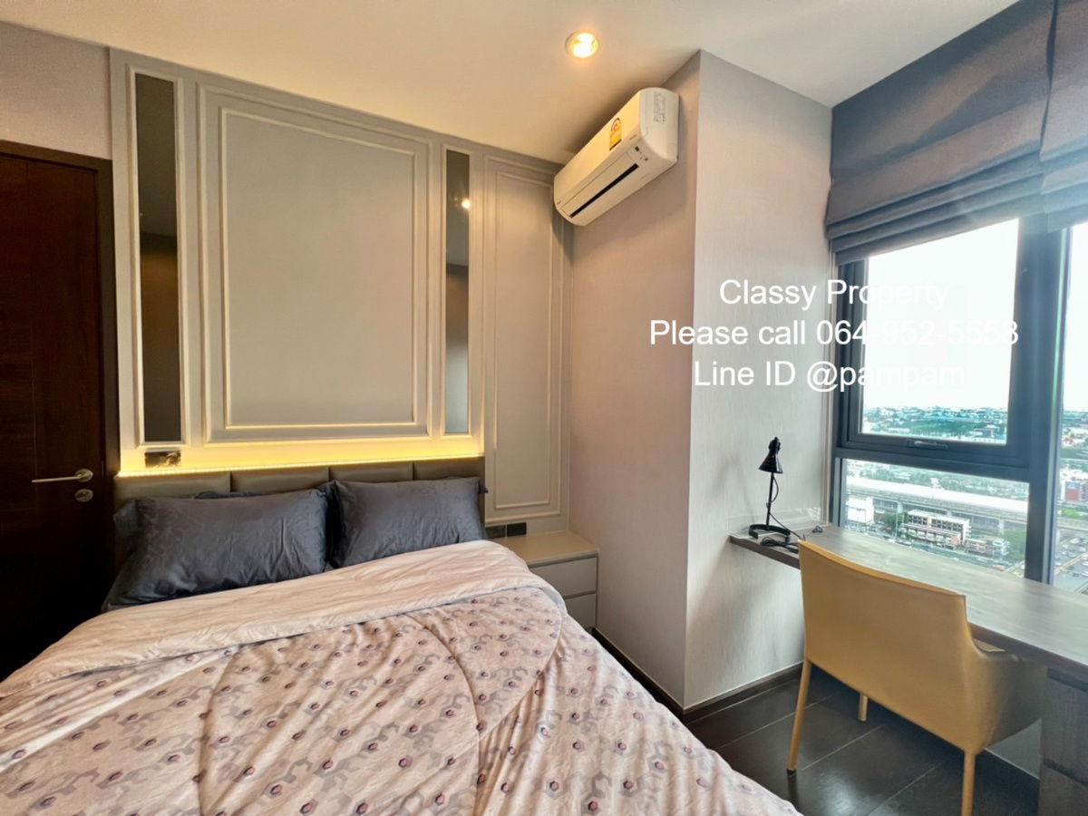 รูป *** ให้เช่าคอนโด : ซี เอกมัย 2 ห้องนอน ห้องสวย ชั้นสูง เฟอร์ครบ  ราคาพิเศษ 36,000 บาท จอดรถได้ 2 คัน (C Ekkamai) *** - รูปที่ 13/19