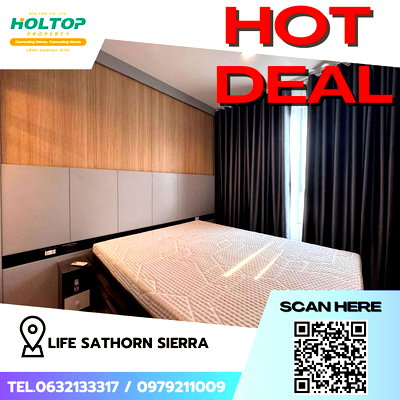 คอนโดให้เช่า : #Z1507 ให้เช่าคอนโด Life Sathorn Sierra