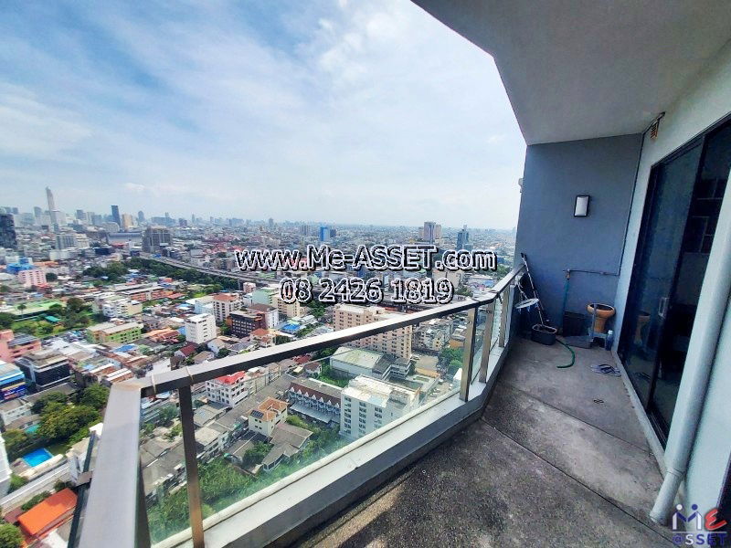 รูป ให้เช่าคอนโดพร้อมอยู่ | ชั้น 34 วิวพาโนรามา | ใกล้จุฬา มหิดล พญาไท MBK | 61.89 ตร.ม. - รูปที่ 8/21