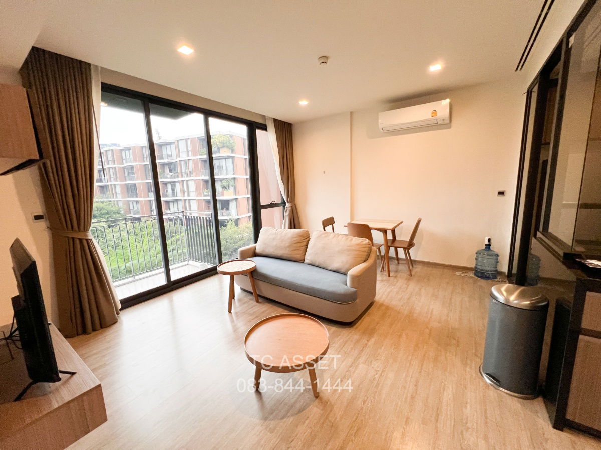 รูป 📍For Rent! Mori Haus 1 ห้องนอน 1 ห้องน้ำ 46.26 ตรม ชั้น 5 วิวสระและวิวสวน แต่งครบ มีอ่างอาบน้ำ 📍เพียง 29,000บาท/เดือน - รูปที่ 1/16