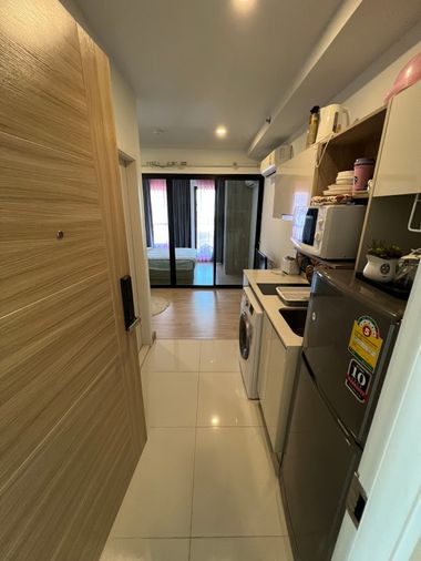 (ว่างพร้อมอยู่)ให้เช่าKnightsBridge Tiwanon - 1นอน 27ตรม. ชั้น12 - Line:@hac55