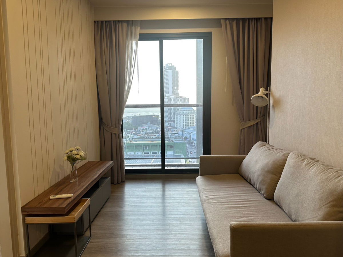 รูป ขายด่วน : Keen condo 1 Bed พื้นที่ 41 ตรม วิวทะเล : คอนโดทำเลทองบนศรีราชา  ใช้ชีวิตคุณภาพในสไตล์ญี่ปุ่น - รูปที่ 2/19