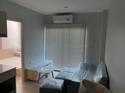 Quick Sale from Foreign Owener 1 Bed New Room Fully Furnished Good Location Close To MRT Si La Salle Station @ Nue Noble Srinakarin Lasalle