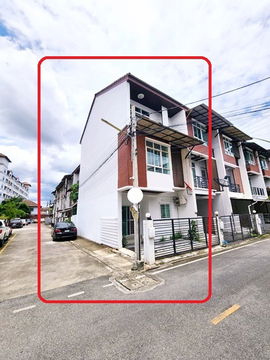 for rent corner townhouse 3.5-storey Central Chaeng Watthana 699m. 4bed MRT Chaeng Watthana PakKret