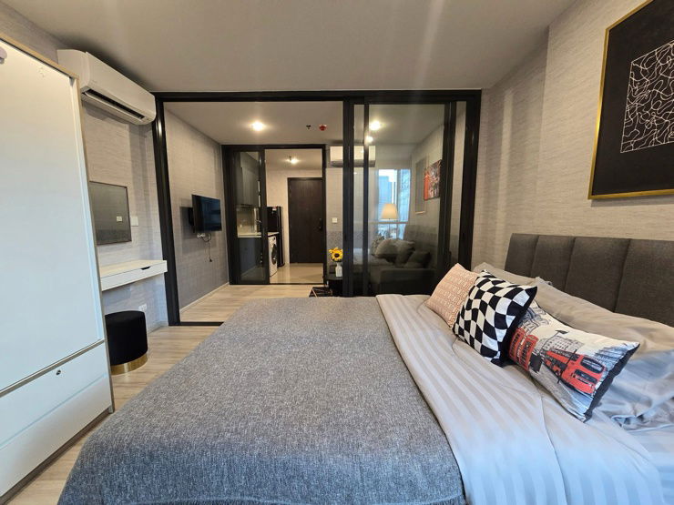 picture XT Huaikhwang (1Bed 1Bath) Full furnished 30 Sqm. Rent 17,000/month▫️Line: @sanhaproperty📲095-6922871 - 11/12