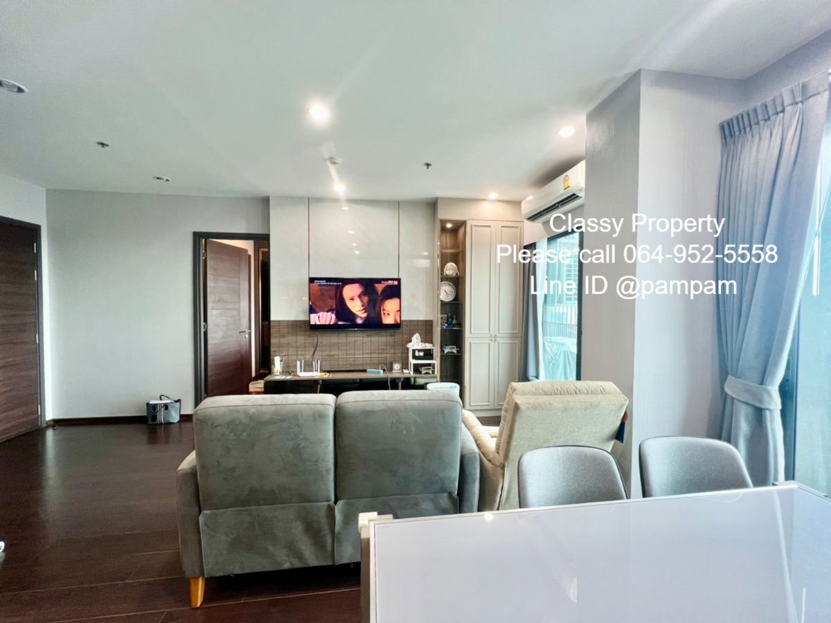 รูป *** ให้เช่าคอนโด : ซี เอกมัย 2 ห้องนอน ห้องสวย ชั้นสูง เฟอร์ครบ  ราคาพิเศษ 36,000 บาท จอดรถได้ 2 คัน (C Ekkamai) *** - รูปที่ 5/19